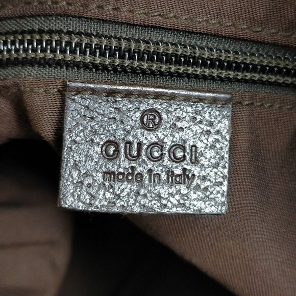 Gucci Beige Crossbody Bag with Green and Red Strap - Picture 7 of 8